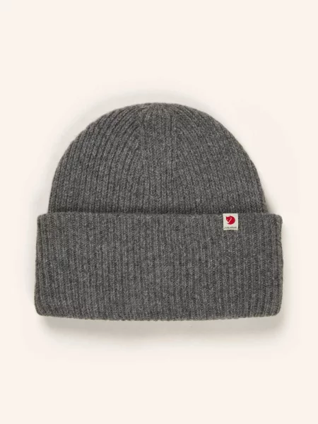 Fjällräven Čepice Heavy tmavě šedá