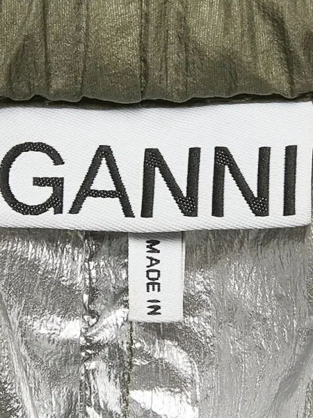 Pantaloni scurți Ganni verde