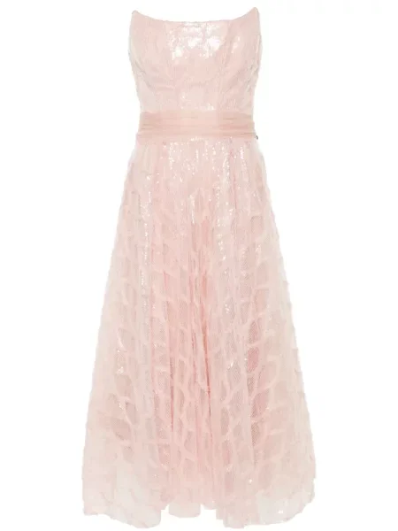 Rochie Nissa de costum roz