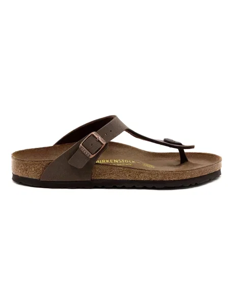 Birkenstock Obuwie unisex 39 EU Skóra Sandały Gizeh brązowy