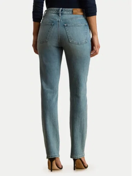 LAUREN RALPH LAUREN Džinsai Straight Fit mėlyna