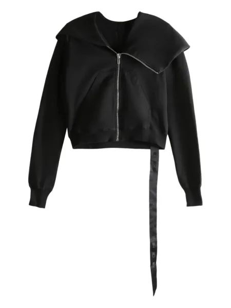 Cardigan Rick Owens Drkshdw cu glugă negru