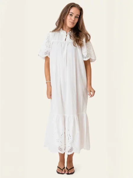 BYIC Rochie SolveigIC alb