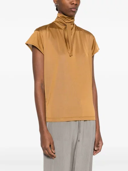 Tricou Lemaire scurt maro