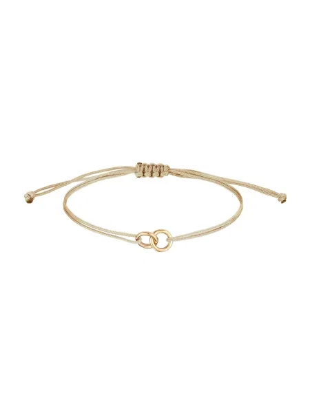 ELLI Zapestnica Geo / zlata bež
