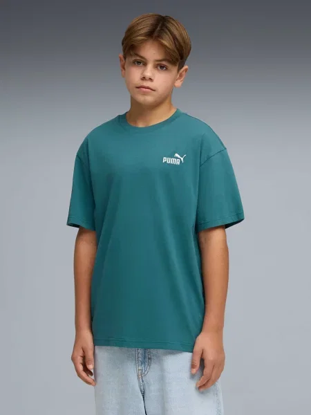 Детская футболка Puma зеленая