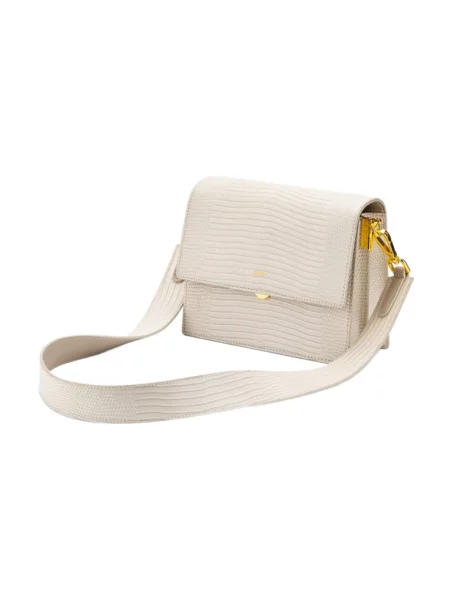 Torebka crossbody Jw Pei skórzana biała