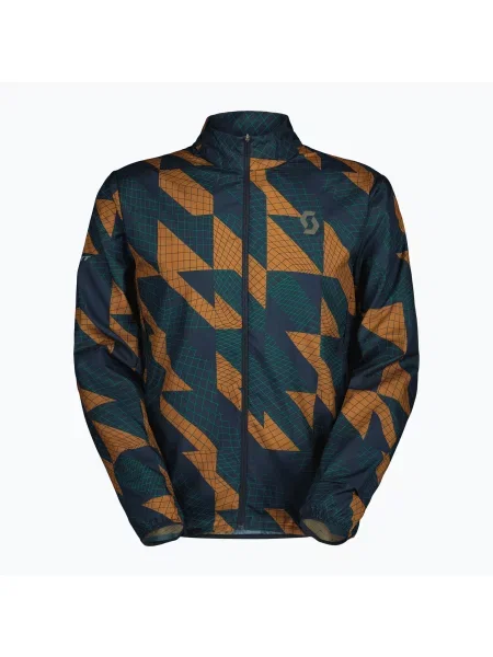 Бігова куртка SCOTT Endurance Tech Windbreaker темно-синя/коричневий хліба синя