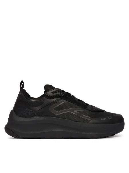 Sportcipők Calvin Klein Chunky Run Laceup Stripe Ny fekete
