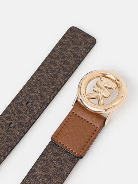 Ремінь Michael Michael Kors з ремінцями коричневий