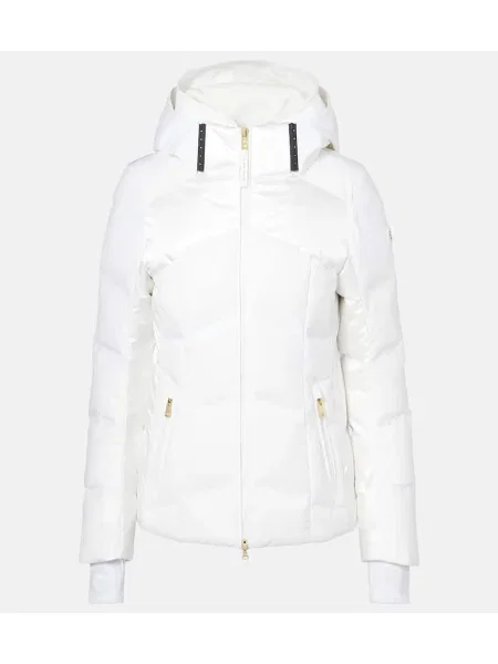 Geacă cu puf Bogner cu glugă alb