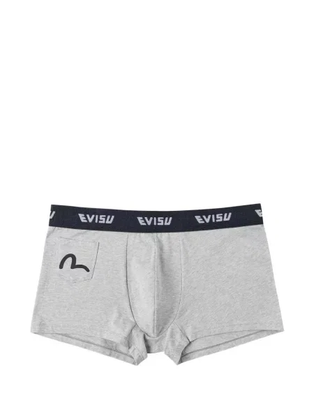 Boxeri Evisu cu imagine gri