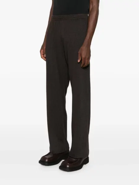 Pantaloni Our Legacy cu dungi maro