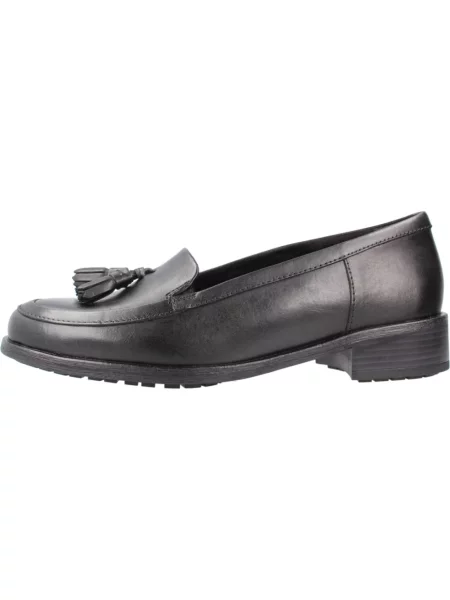 Loafersy Clarks czarne