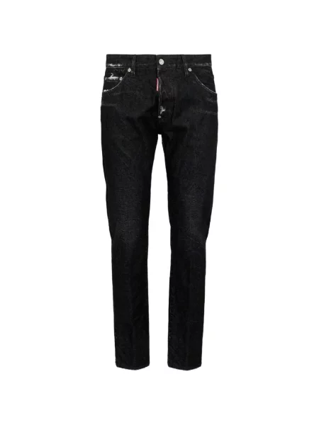 Ursuleț de pluș blugi Dsquared2 negru