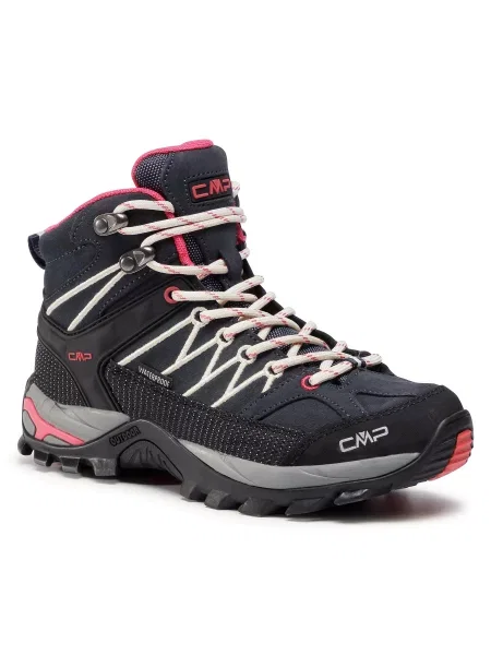 Turistiniai batai CMP Rigel Mid Wmn Trekking Shoe Wp Antracite/Off White balta