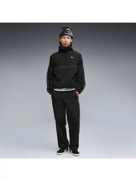 MÄ™skie spodnie dresowe PUMA Class Relaxed Pinnacle Woven Akcesoria S czarny