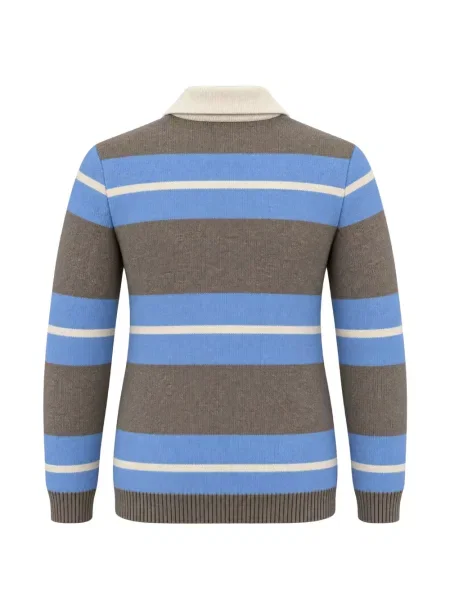 Gulerat tricou polo Amaranto albastru