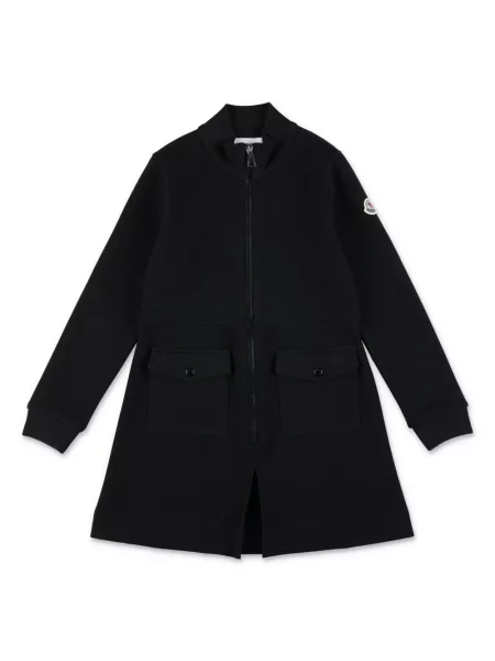 Sukienka dziecięca Moncler Enfant czarna