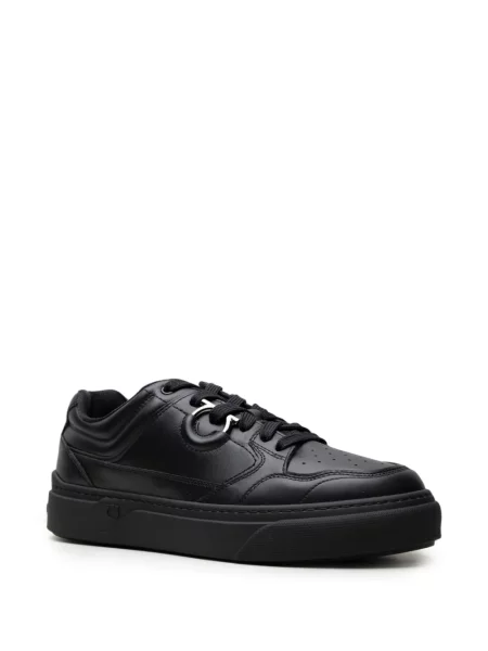 Sneakerși Ferragamo din piele negru