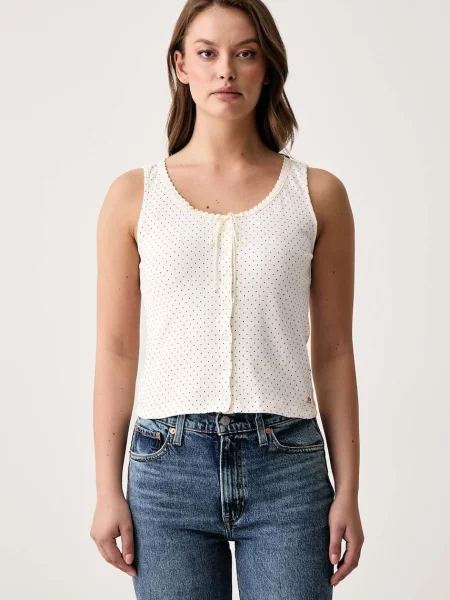 Krajkový top Levi's bílý