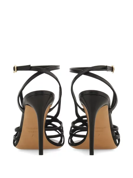 Sandale Ferragamo cu bretele negru