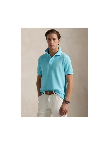 Koszulka polo Polo Ralph Lauren casual niebieska