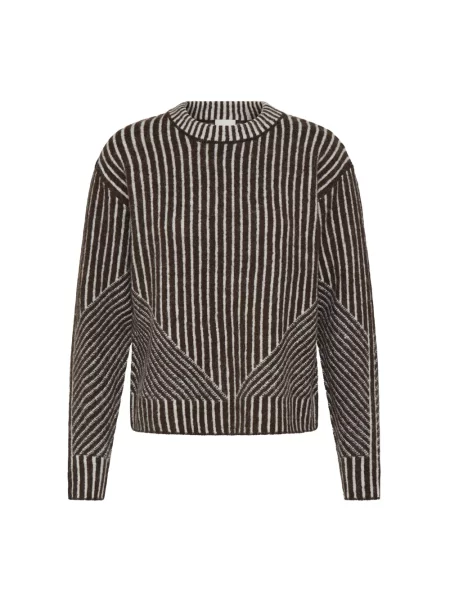Dzianinowy sweter Ichi czarny