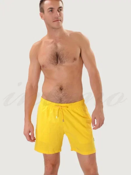Шорты John Frank желтые