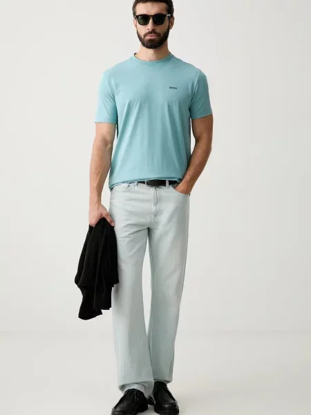 BOSS Green футболка з Tee зелена