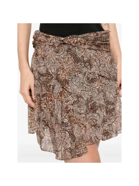 Spódnica mini Isabel Marant z nadrukiem