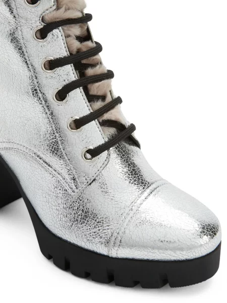 Auliniai batai Giuseppe Zanotti sidabrinė