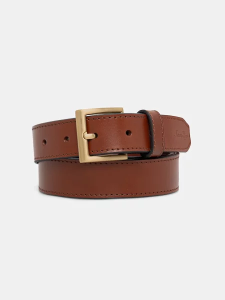 Tommy Hilfiger Kožni remen smeđa