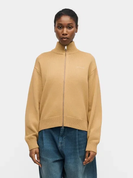 Carhartt WIP Kardigán Kori mokka