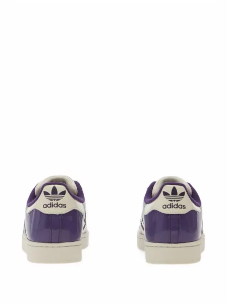 Sneakerși Adidas Superstar cu imagine cu model floral roșu