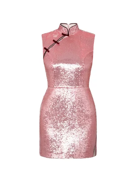Rochie mini Anouki cu paiete roz
