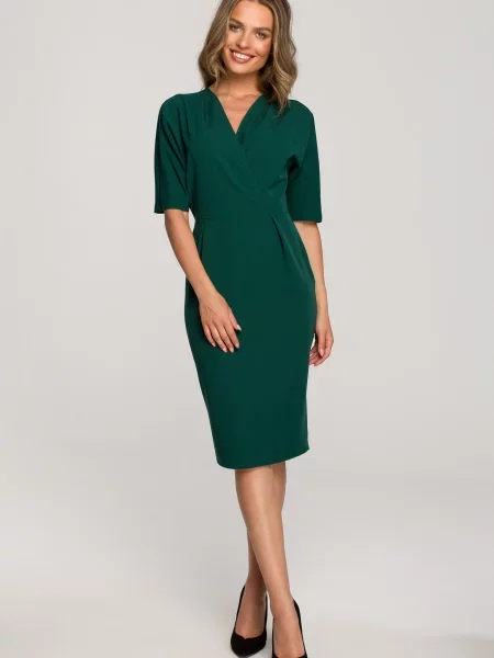 Mini haljina Stylove zelena