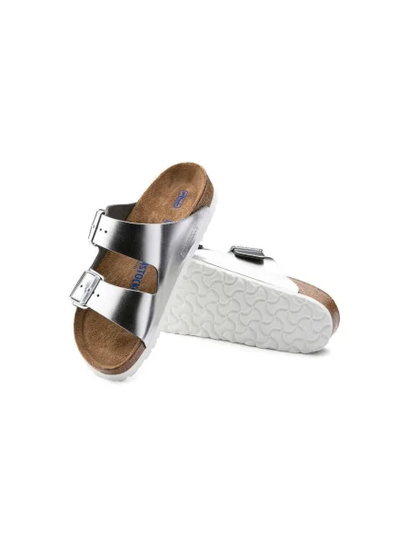 Pantofi Birkenstock argintiu