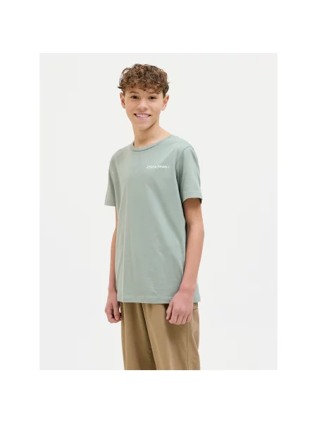 Jack & Jones Junior Marškinėliai Hawaii Regular Fit žalia