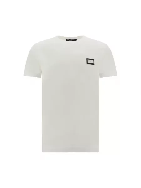 Koszulka Dolce And Gabbana z logo biała