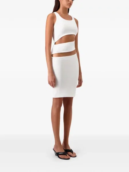 Rochie mini Coperni de costum alb