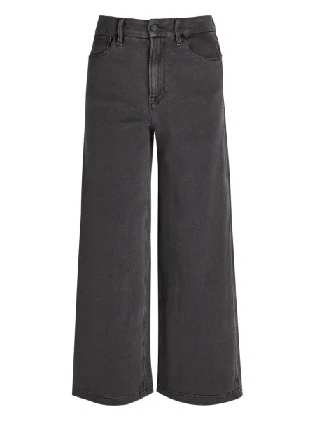 Szerokie jeansy Good American czarne