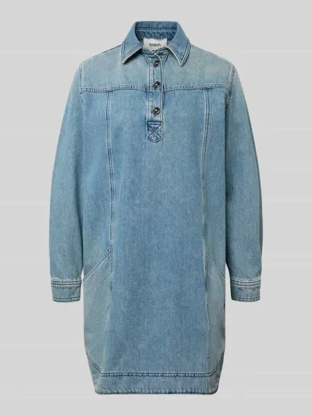 Sukienka denimowa z listwą guzikową Model TONA' Bash