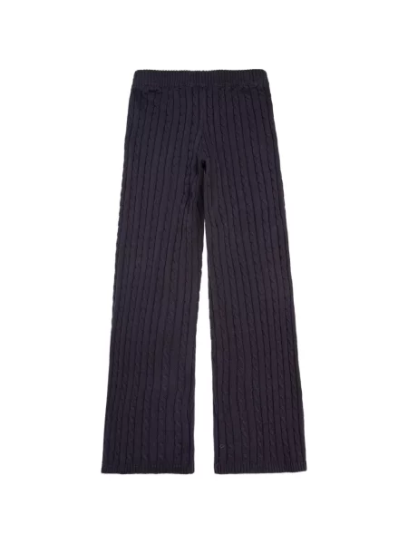 Pantaloni Juicy Couture tricotate albastru