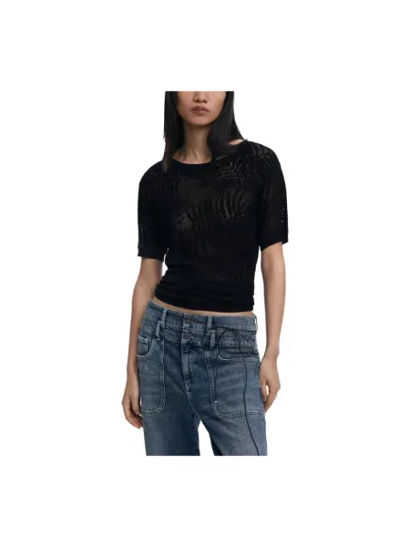 Desigual t-shirt SACRAMENTO czarny