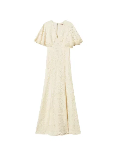 Csipkés maxi ruha Twinset