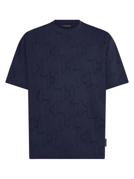 Karl Lagerfeld Tricou închis albastru