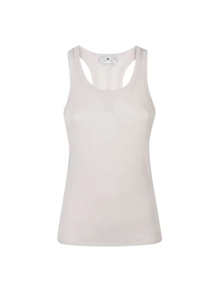 Top Elisabetta Franchi wełniany beżowy