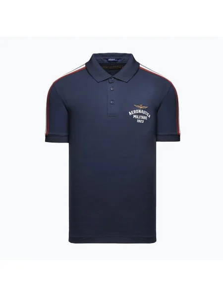 Tričko Aeronautica Militare Navy blue polo modré