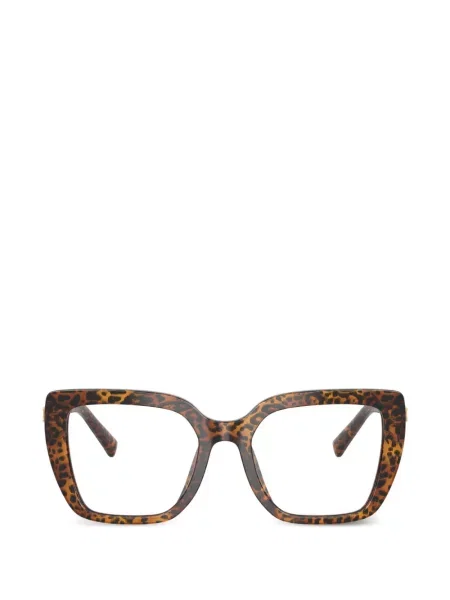 Ochelari de soare pătrați Dolce & Gabbana Eyewear cu imagine maro
